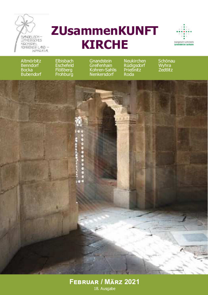 Zusammenkunft Kirche – Februar 2020 – Titelseite