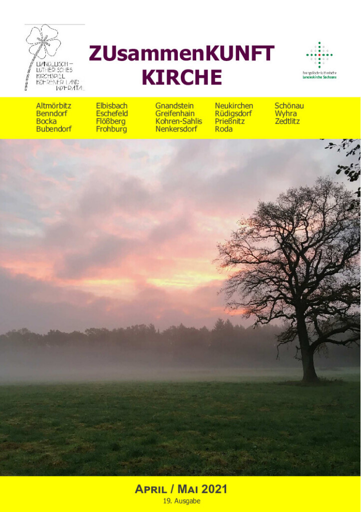 Zusammenkunft Kirche – April–Mai 2021 – Titelseite