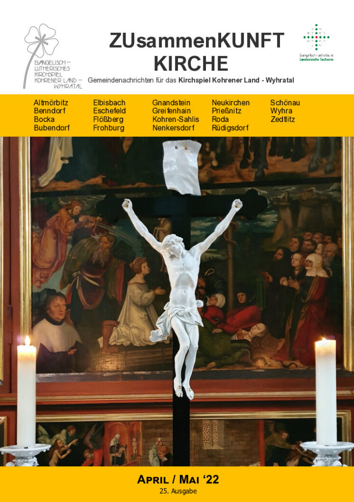 Zusammenkunft Kirche – April–Mai 2022 – Titelseite