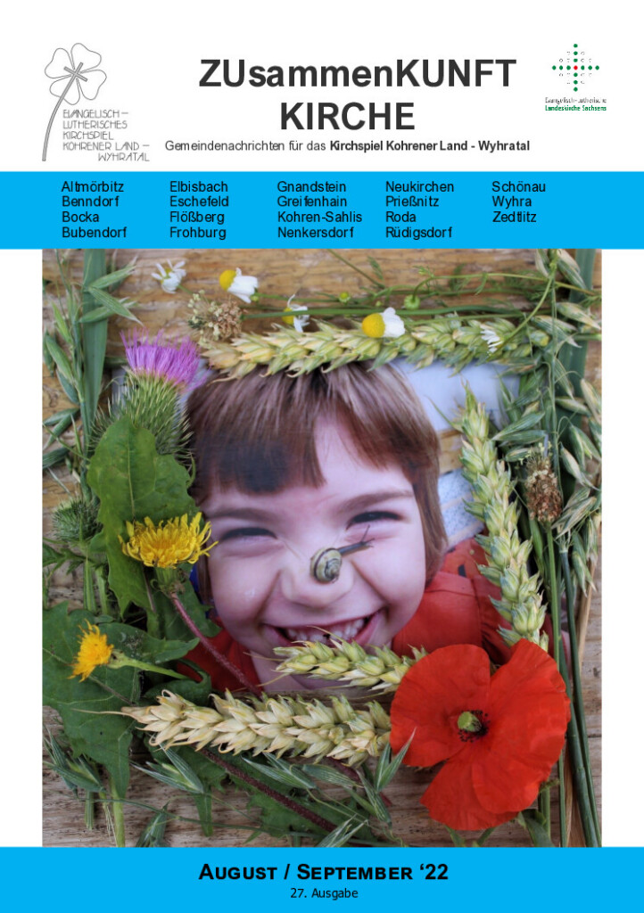 Zusammenkunft Kirche – August–September 2022 – Titelseite