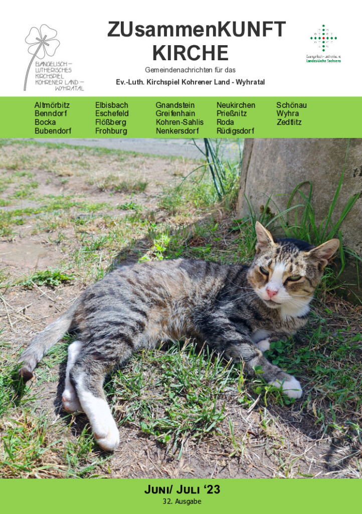 Zusammenkunft Kirche – Juni–Juli 2023 – Titelseite