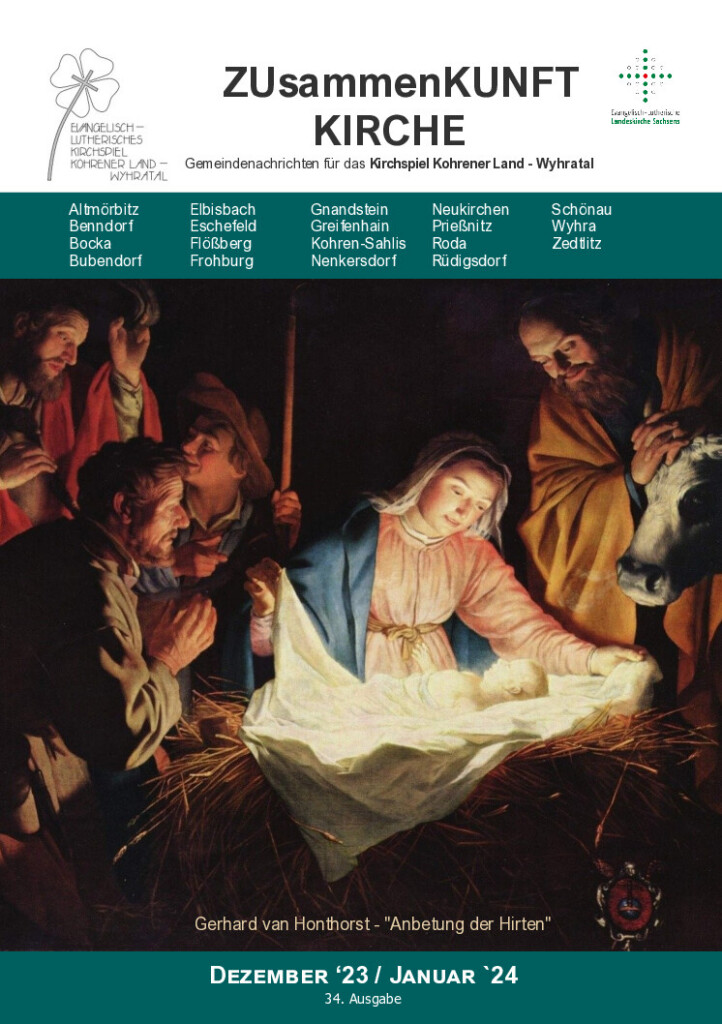 Zusammenkunft Kirche – Dezember 2023–Januar 2024 – Titelseite