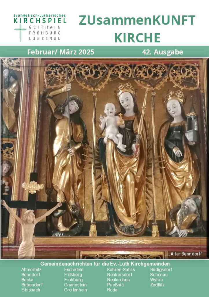 Zusammenkunft Kirche – Februar–März 2025 – Titelseite