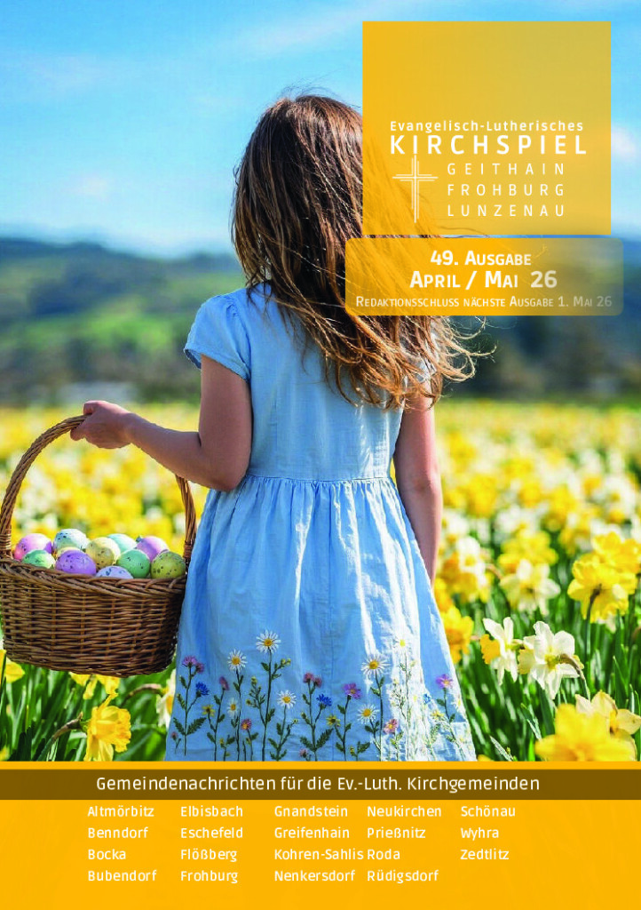 Zusammenkunft Kirche – April–Mai 2026 – Titelseite